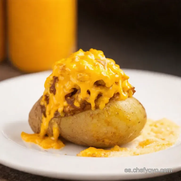 Cheesy Fiesta Potatoes a La Mexicana presentation