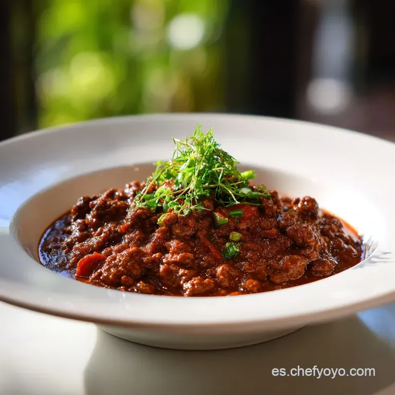 Chile con Carne: Salsa Aterciopelada
