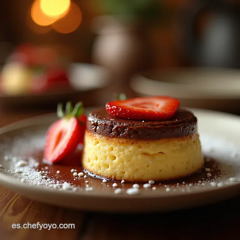 El Pastel Imposible Chocoflan De Chocolate Con Magia Invertida presentation
