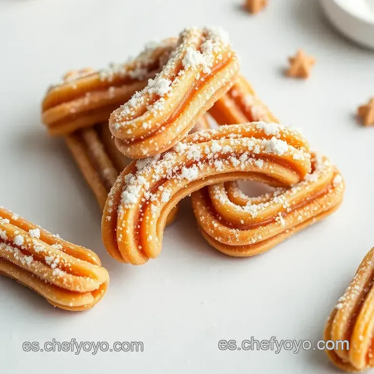 Churros Crujientes Al Estilo Churrer&iacute;a presentation