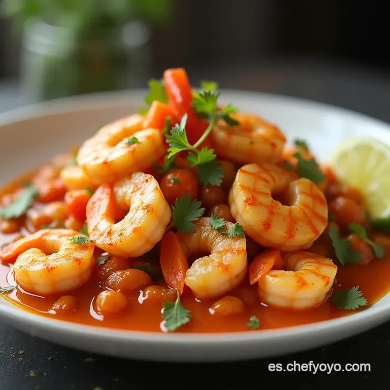 El Vuelve a la Vida Casero Coctel de Camarones Mexicano Aut&eacute;ntico y Refrescante