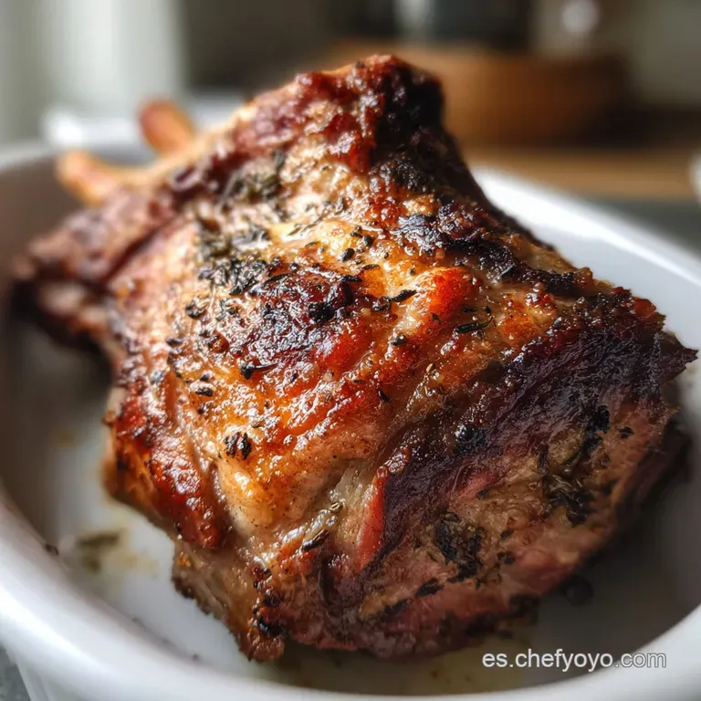 Elegant plate of succulent lamb, glistening and juicy, next to a medley of roasted root vegetables. Rustic and refined, be...