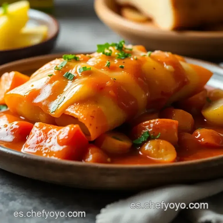 Costillas Con Patatas Guisadas a La Riojana presentation