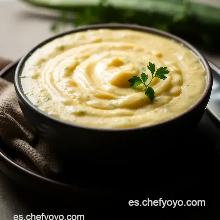 Crema De Calabac&iacute;n Con Un Toque Andaluz presentation