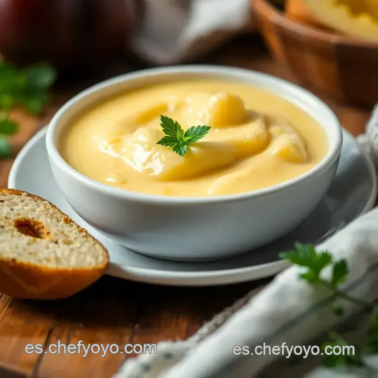 Crema De Calabac&iacute;n De La Abuela presentation