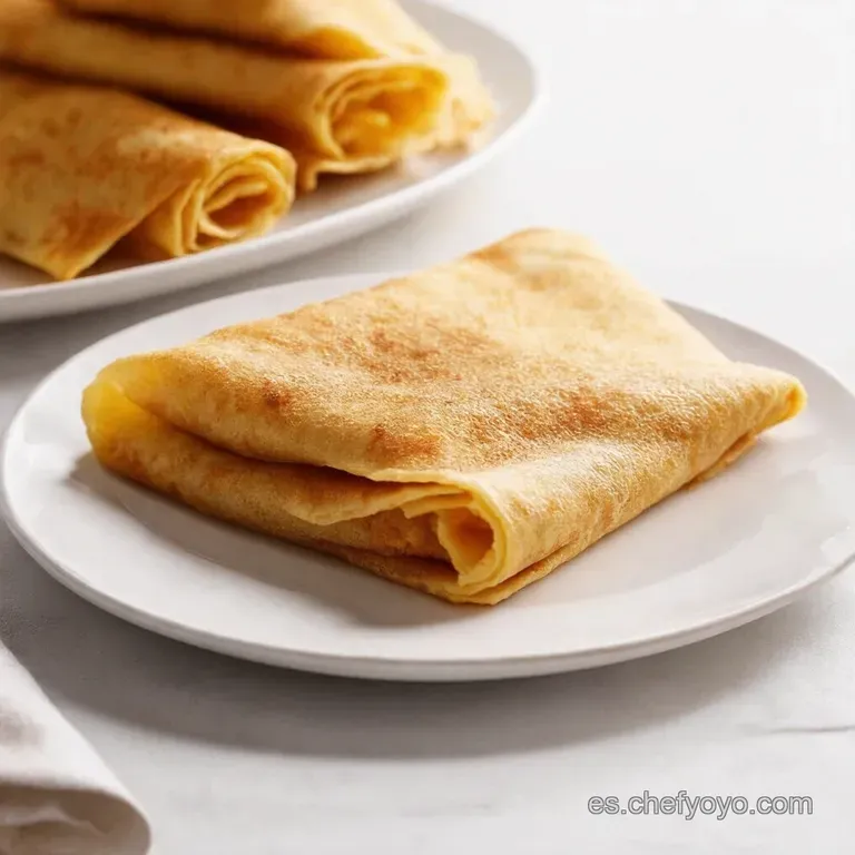 Crepes S&uacute;per F&aacute;ciles El Secreto de la Abuela