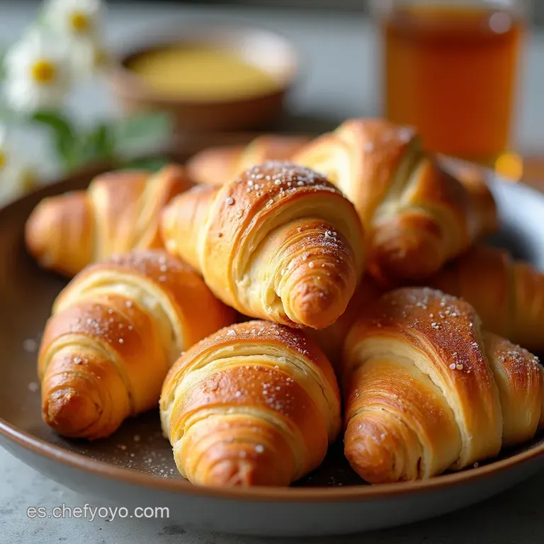 Amanecer Dorado Croissants Caseros Laminados a la Perfecci&oacute;n