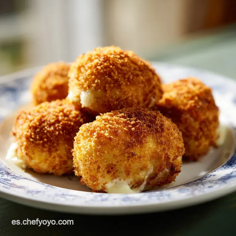 Croquetas de Pollo Cremosas y Jugosas