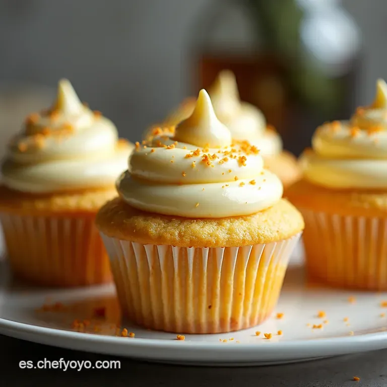 Cupcakes de Vainilla Caseros Abuela Lola