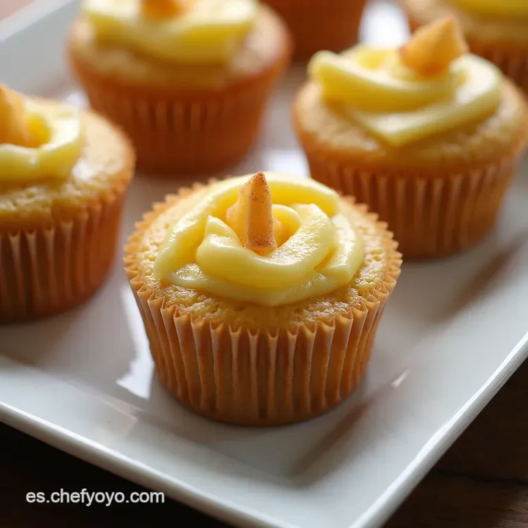 Cupcakes de Vainilla Caseros Un Cl&aacute;sico que Nunca Falla