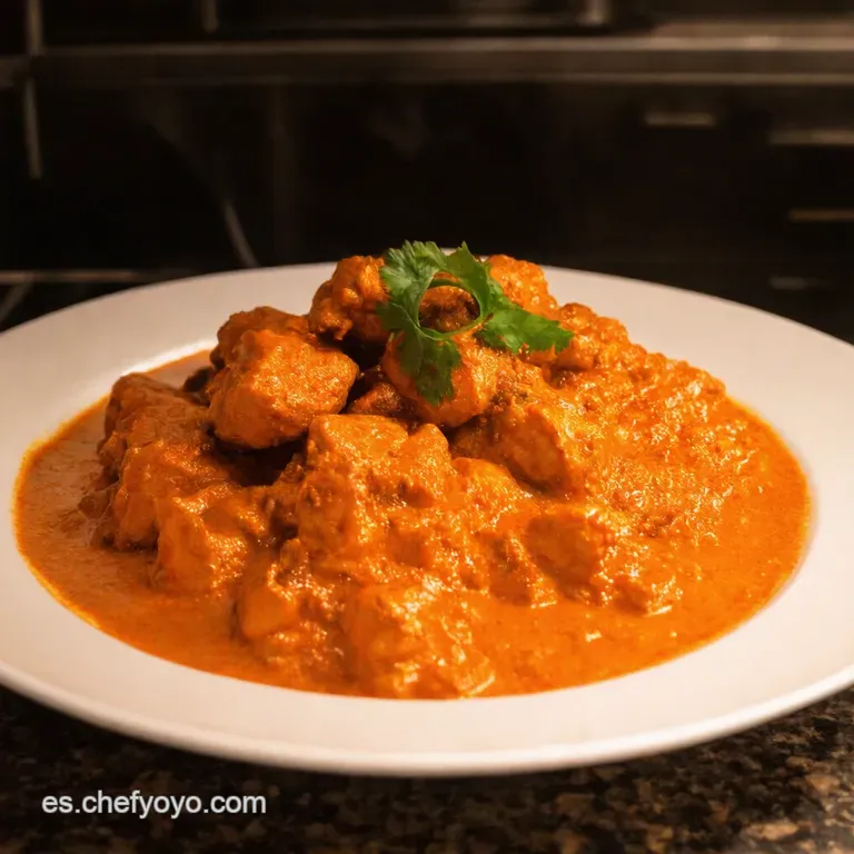 Curry De Lentejas Al Estilo Tandoori presentation