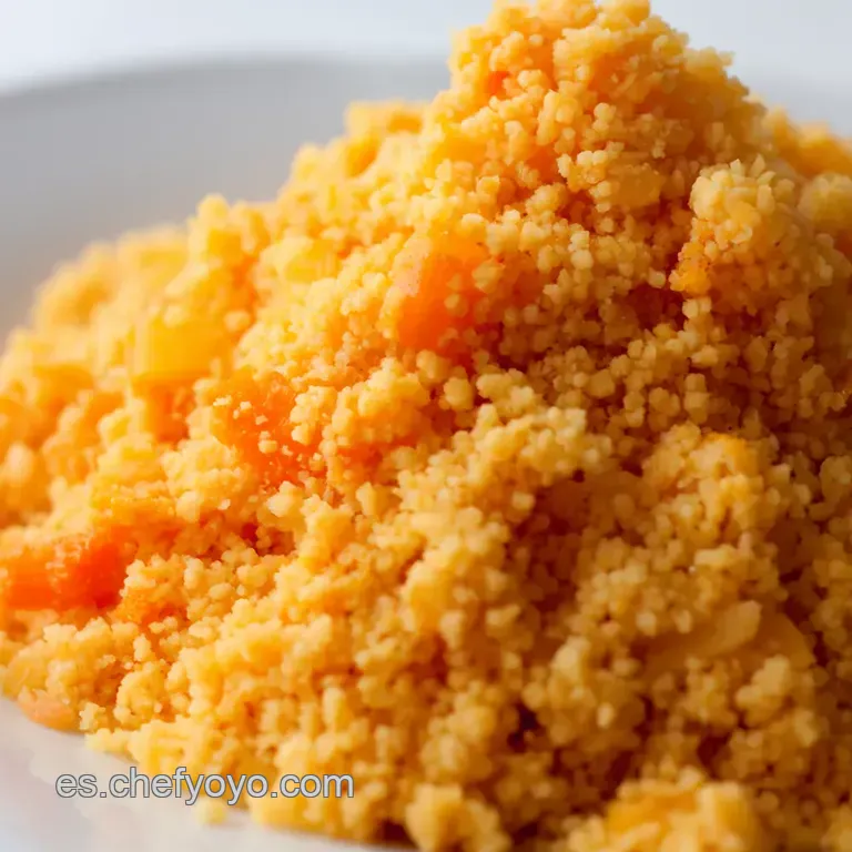 Cusc&uacute;s Marroqu&iacute; Vibrante Con Verduras Y Garbanzos presentation