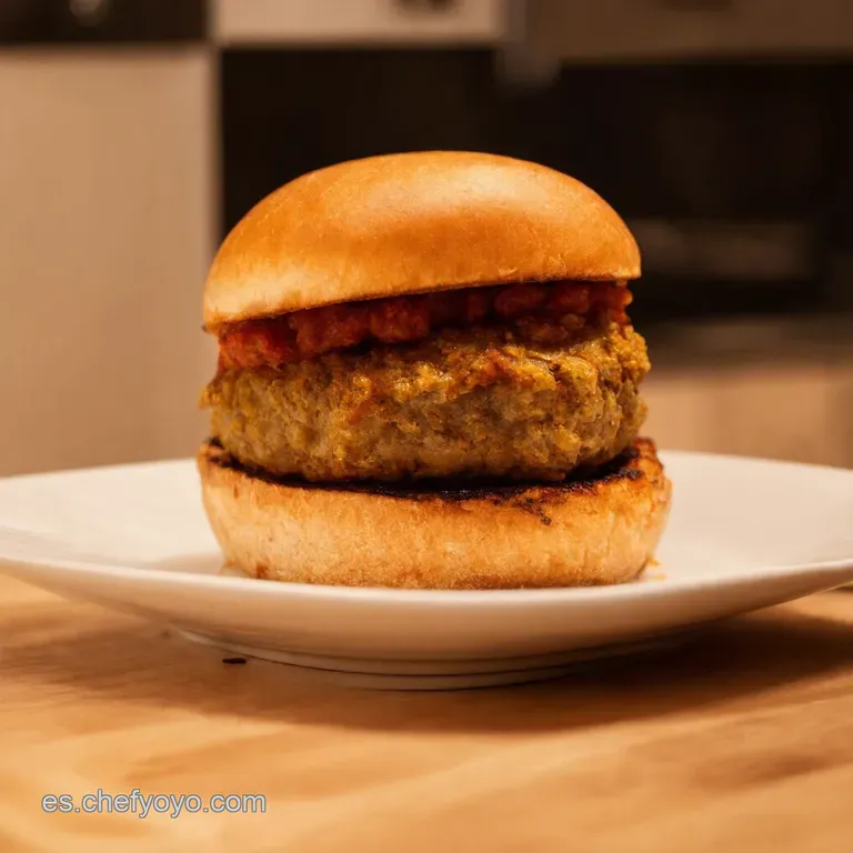 Dale a La Lenteja Latinspiced Lentil Burgers presentation