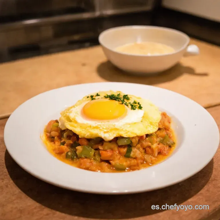 Desayuno De Campeones Cacerola De Huevo Y Reques&oacute;n presentation