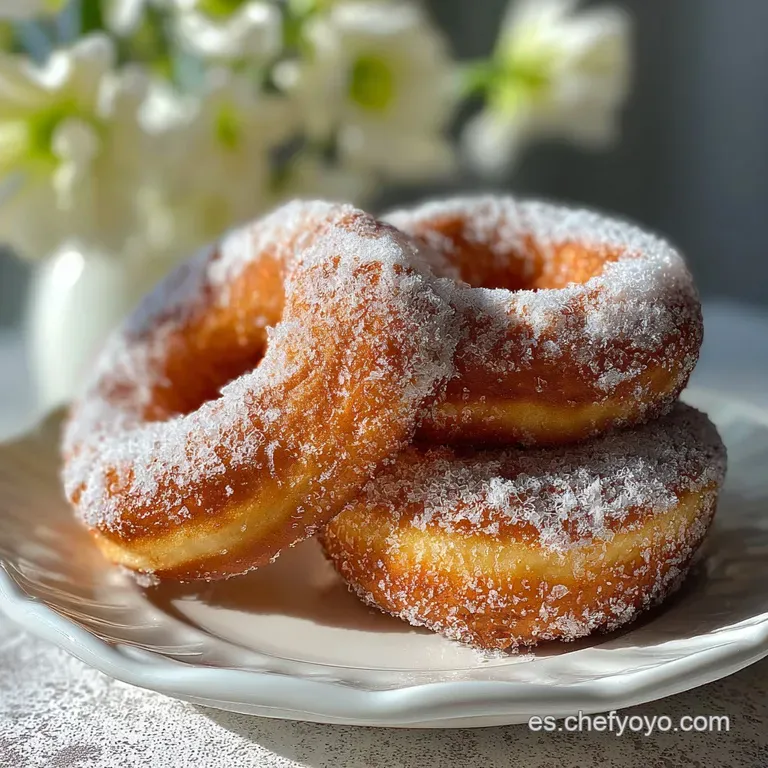 Donetes sin gluten: Receta F&aacute;cil