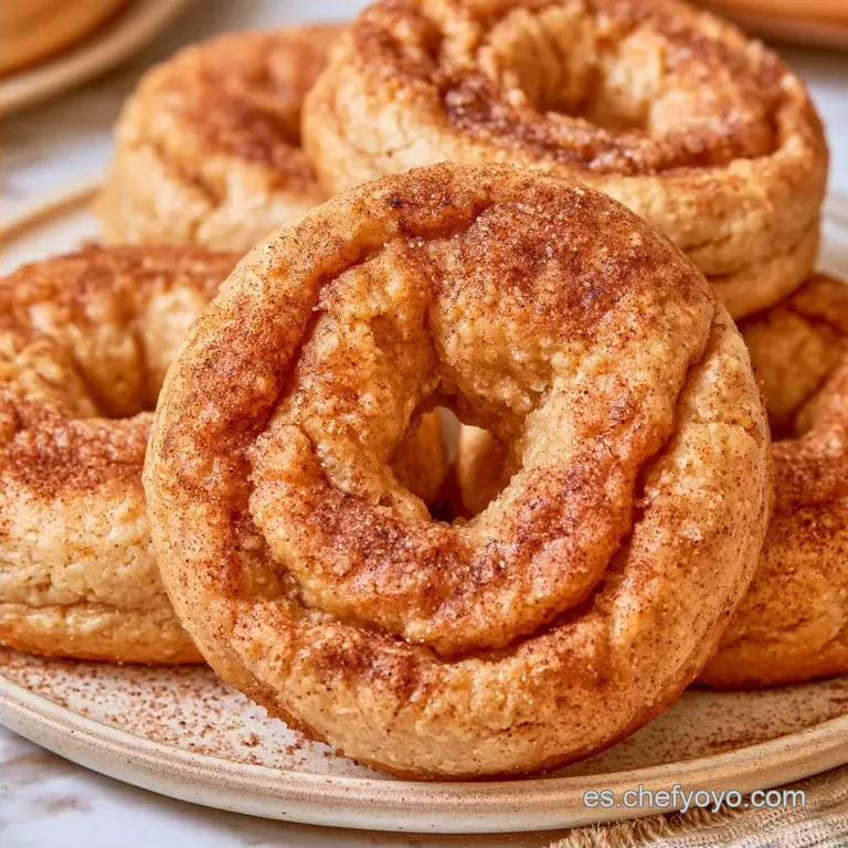Donuts Air Fryer Saludables con Plátano y Avena