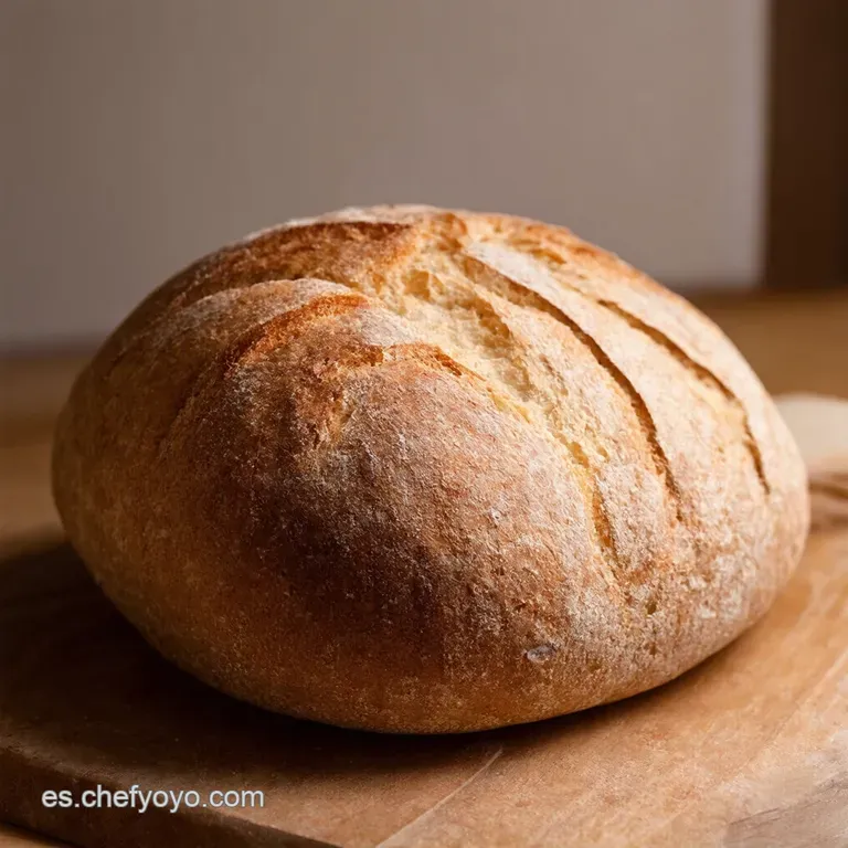 El Panadero Perezoso Noknead Sourdough Bread presentation