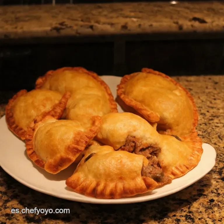 Empanadas De Carne Al Estilo Criollo presentation