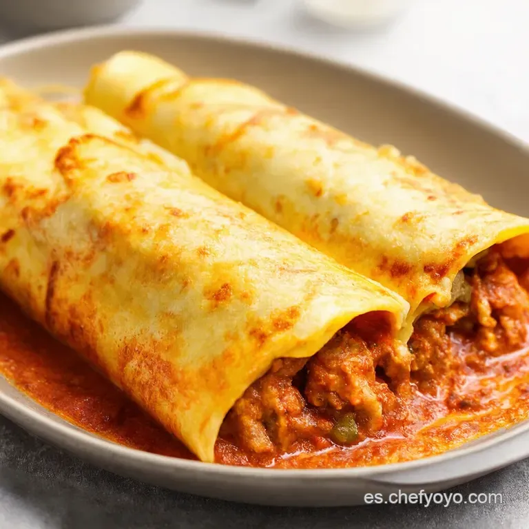 Enchiladas de Res Facil&iacute;simas