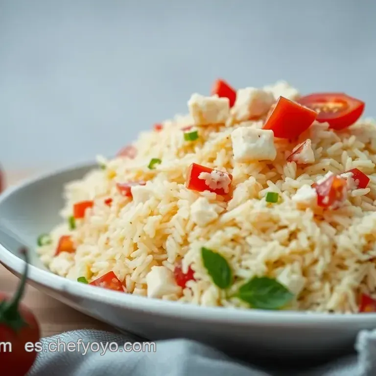 Ensalada de Arroz a la Mediterr&aacute;nea: &iexcl;Frescura Veraniega!