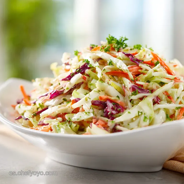 Ensalada de Col: Crujiente y Casera
