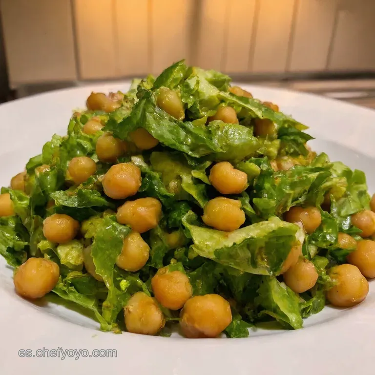 Ensalada De Garbanzos Fresquita Y Veraniega presentation