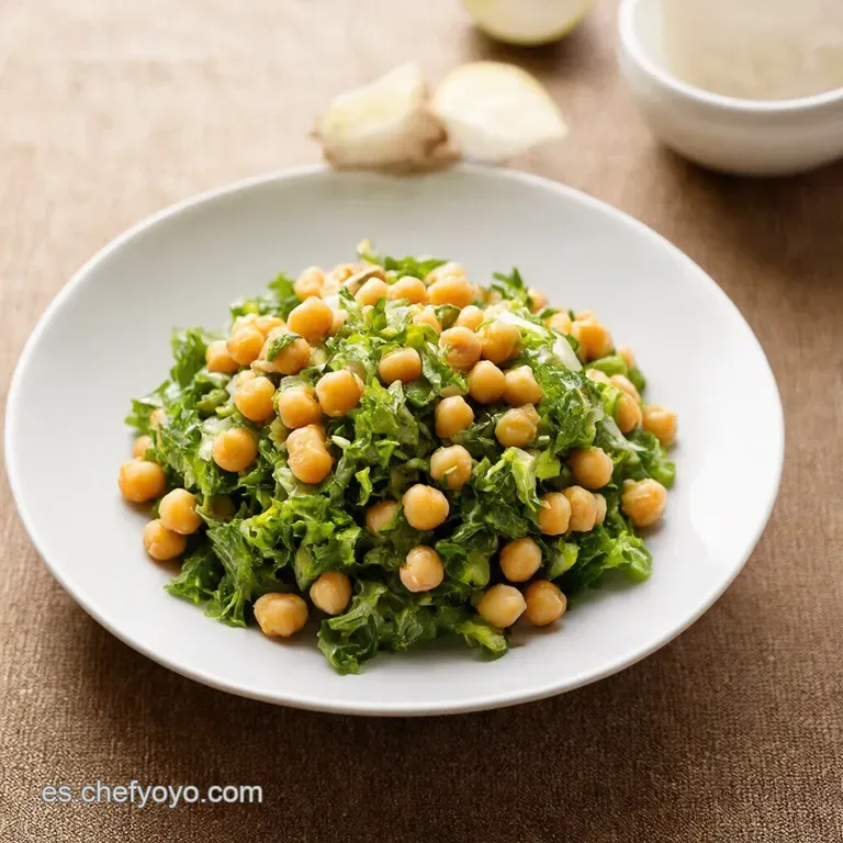 Ensalada de Garbanzos Fresquita y Veraniega