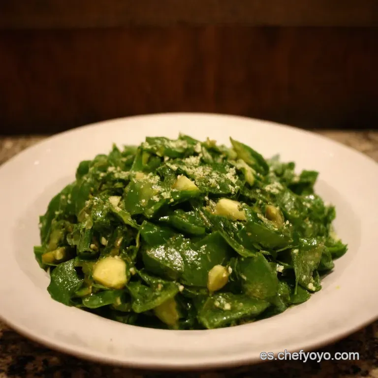 Ensalada De Habichuelas Verdes De La Abuela presentation