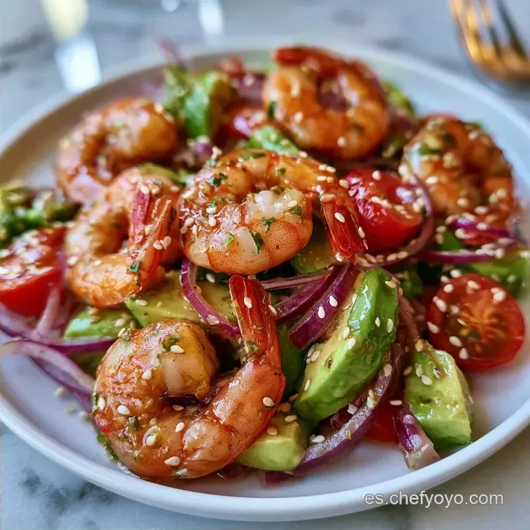 Ensalada De Langostinos Cocidos: Fresca Y Crujiente