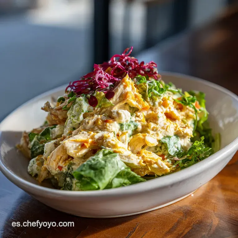 Receta de Ensalada para el d&iacute;a: Pollo Crujiente