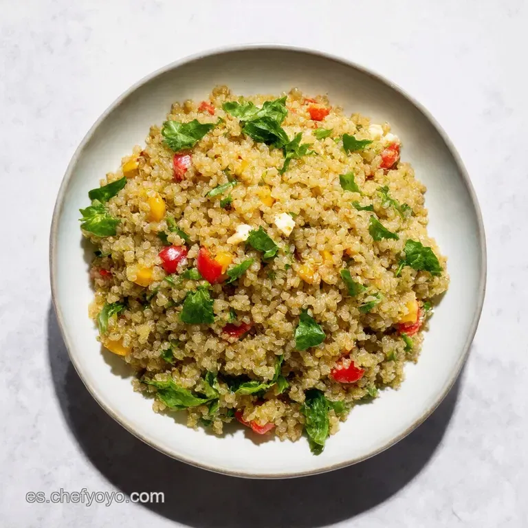 Ensalada Quinoa Mediterr&aacute;nea Un Fest&iacute;n de Sabores Saludables