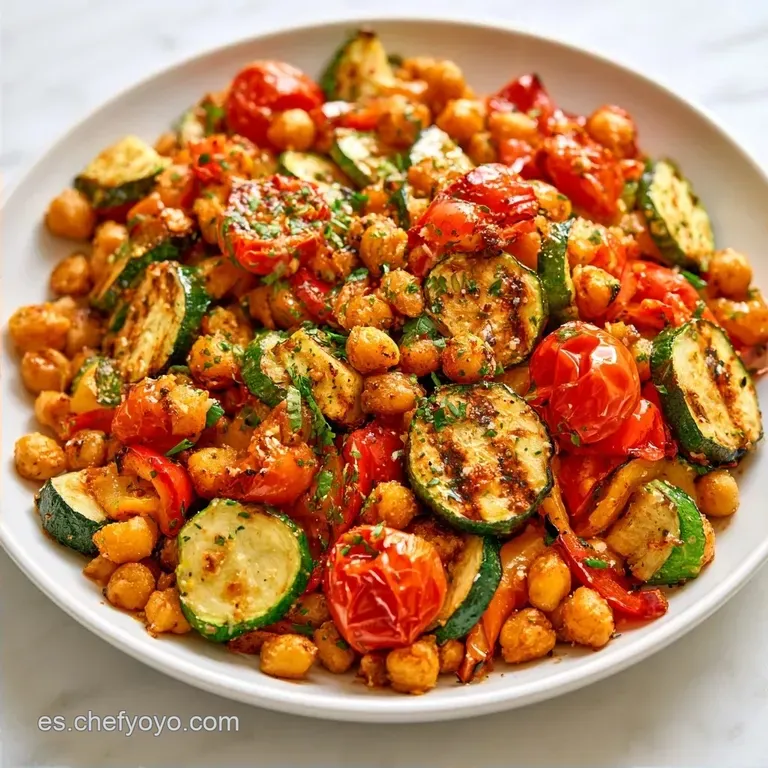 Ensalada Templada en Freidora de Aire: Verduras Asadas