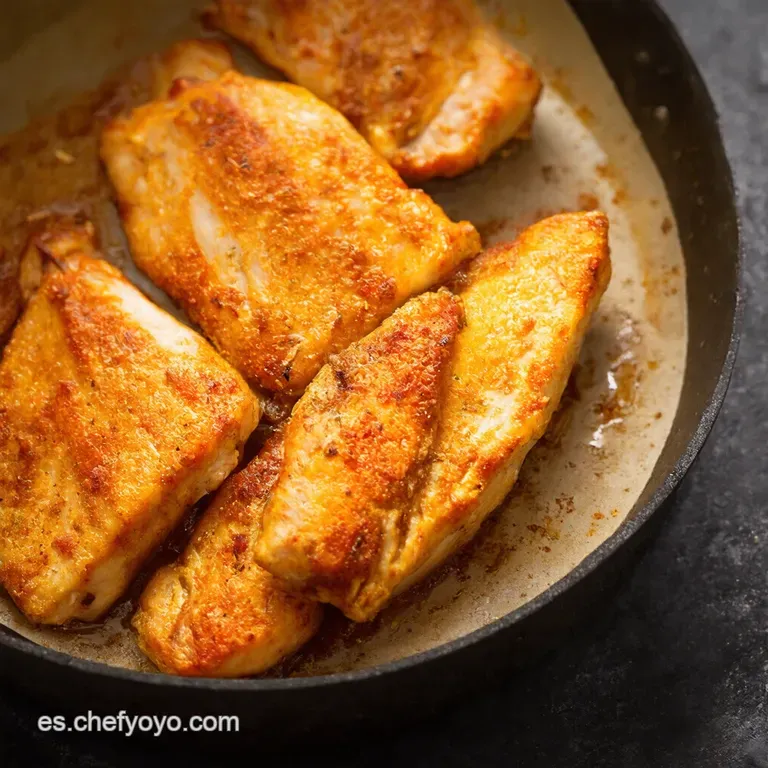 Filetes de Pollo al Ajillo con un Toque de Lim&oacute;n