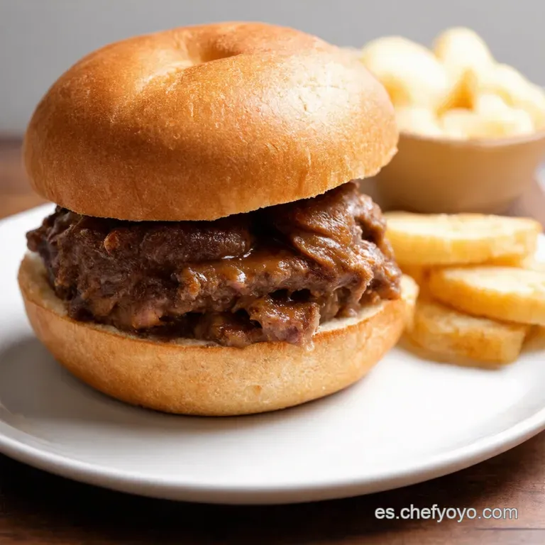 French Dip Sandwiches Caseros Sabor de Hogar