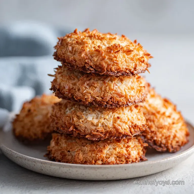 Galletas de Coco: Crujientes y R&aacute;pidas