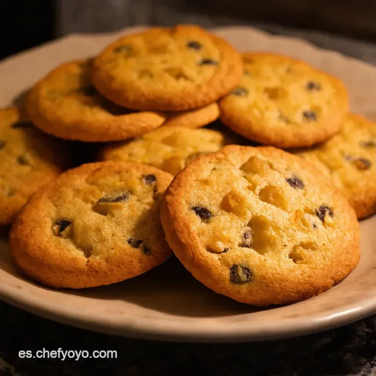 Galletas Gigantes Con Chispas De Chocolate presentation