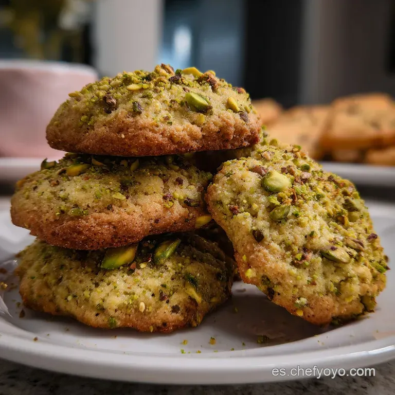 GALLETAS DE PISTACHO AL MICROONDAS | Textura Quebrindiza al Instante