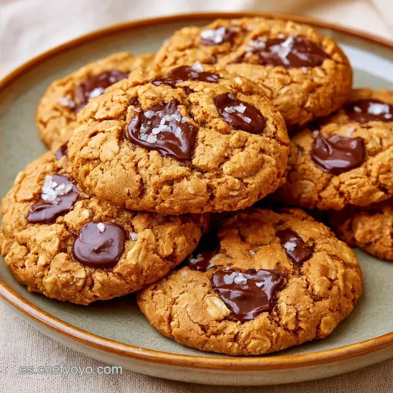 Galletas Saludables Air Fryer con Avena y Plátano