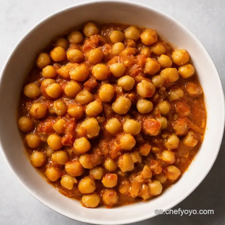 Garbanzos con Sepia Un Abrazo Mediterr&aacute;neo