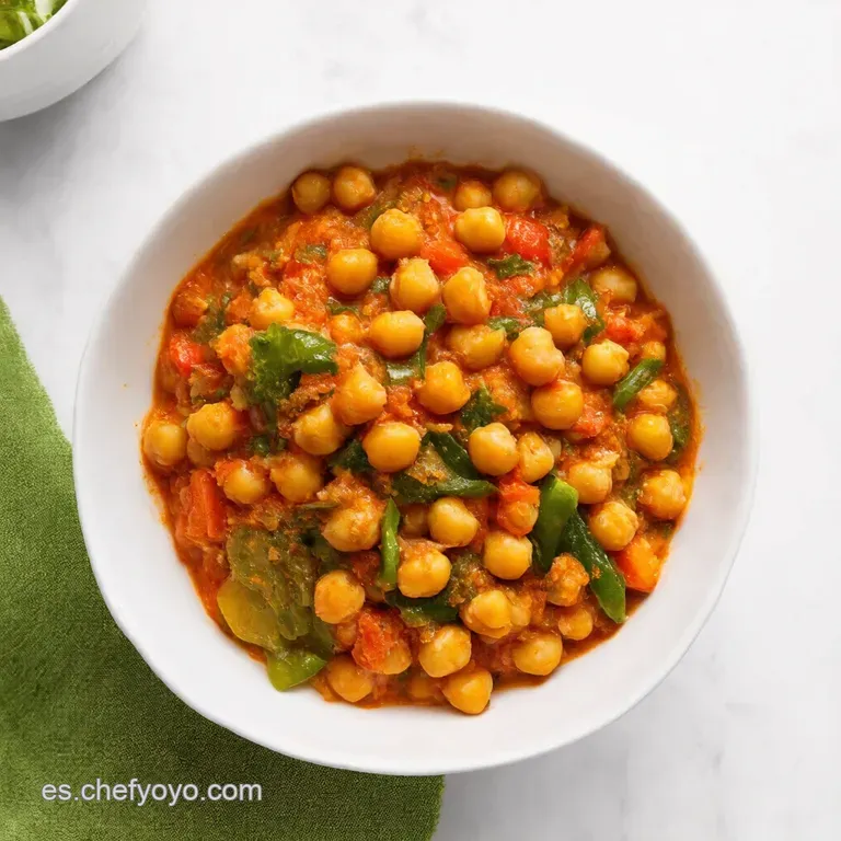 Garbanzos con Verduras Estilo Abuela