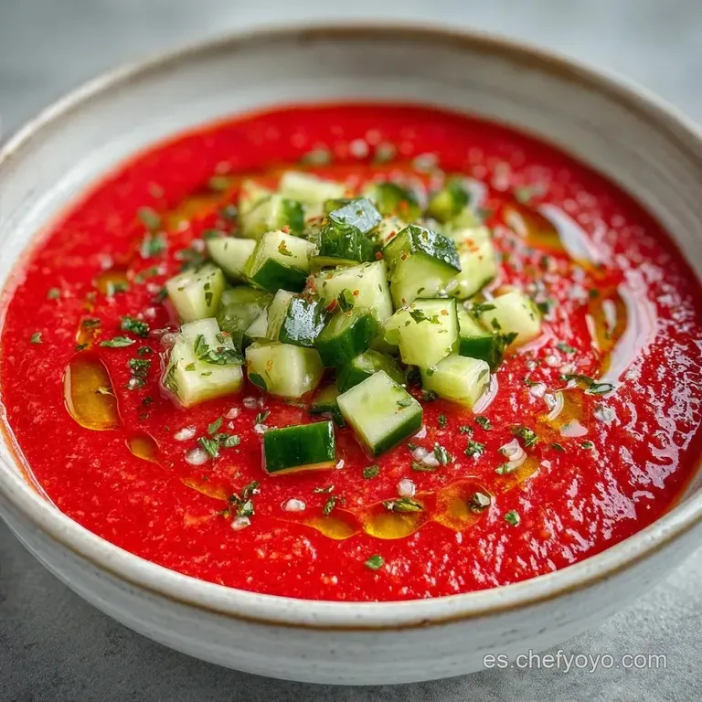 Gazpacho: Receta F&aacute;cil y Barata de Verano