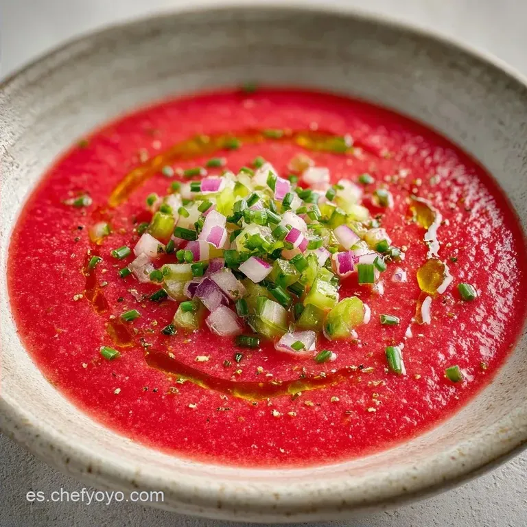 Gazpacho en Thermomix: Fresco y Natural