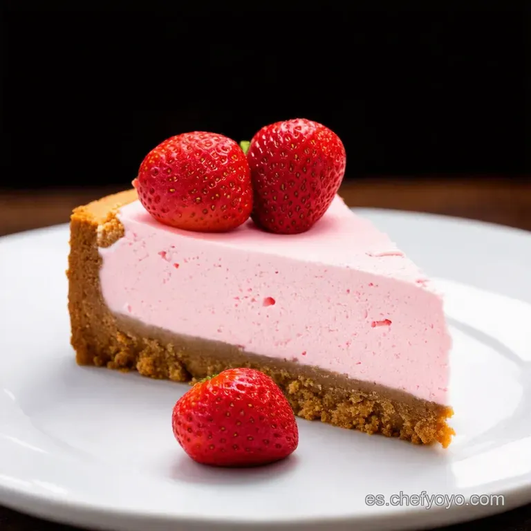 Helado Cremoso de Cheesecake con Torbellinos de Mermelada de Fresa