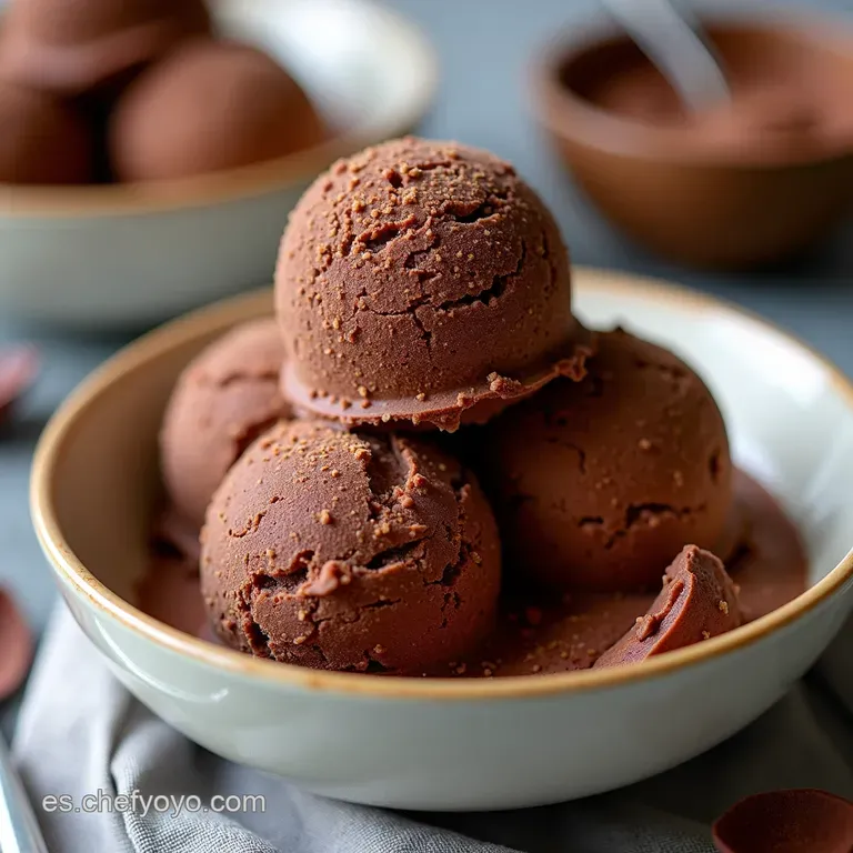 Helado de Chocolate Cr&egrave;me Br&ucirc;l&eacute;e Sin Cocci&oacute;n