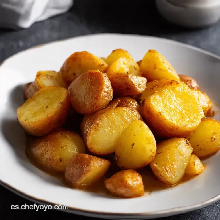 Horneado Campesino de Patatas y Tomate al Queso
