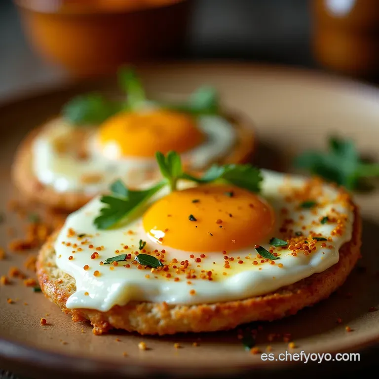 &Ccedil;ılbır Huevos Pochados Sobre Yogur De Ajo Con Mantequilla De Piment&oacute;n Ahumado presentation