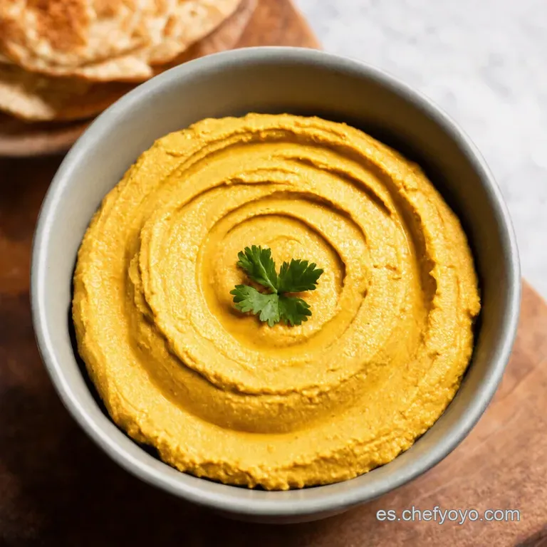 Hummus Cremoso Casero M&aacute;s F&aacute;cil Imposible presentation