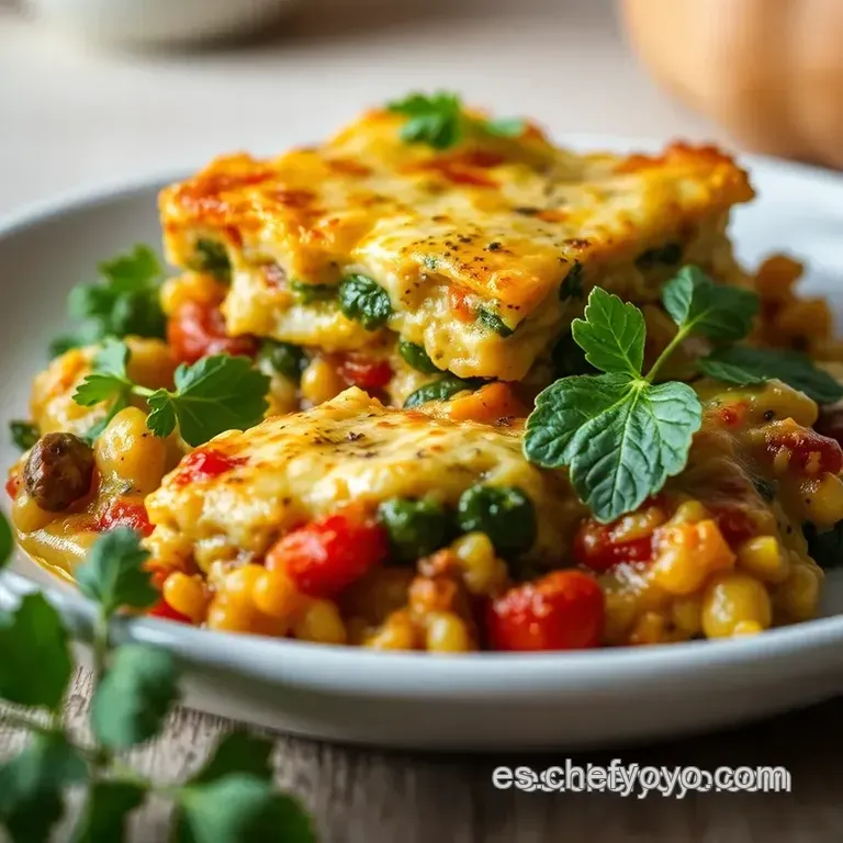 Lasa&ntilde;a De Verduras a La Huertana: Un Fest&iacute;n Vegetariano presentation