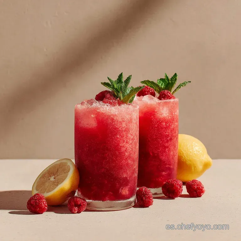 Limonada De Frutos Rojos Artesanal Refrescante