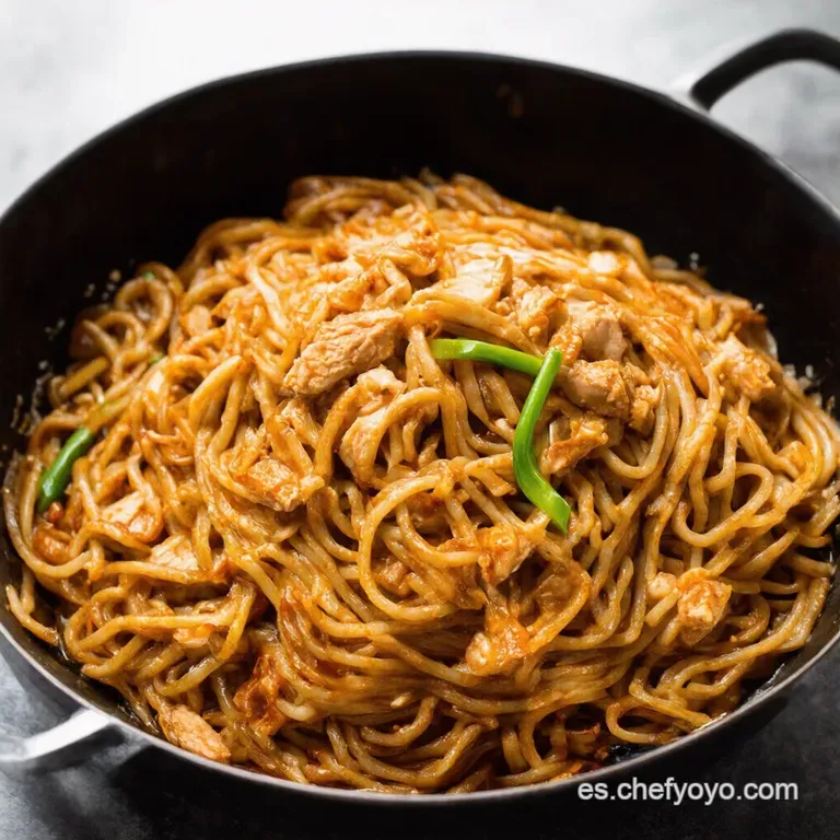 Lo Mein de Pollo Express